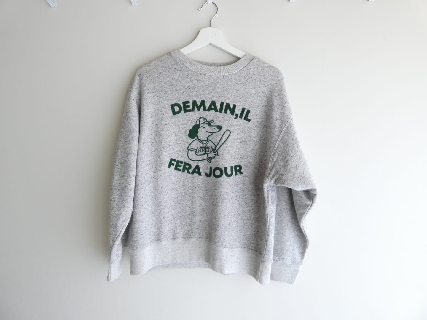 SOUFFLE 裏微起毛BASICプリントスウェット DEMAIN,IL FERA JOURの商品画像2