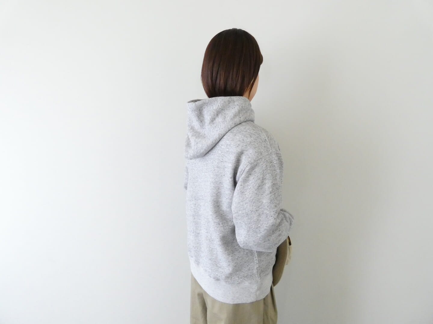 SOUFFLE 裏微起毛BASICプリントフーディの商品画像8