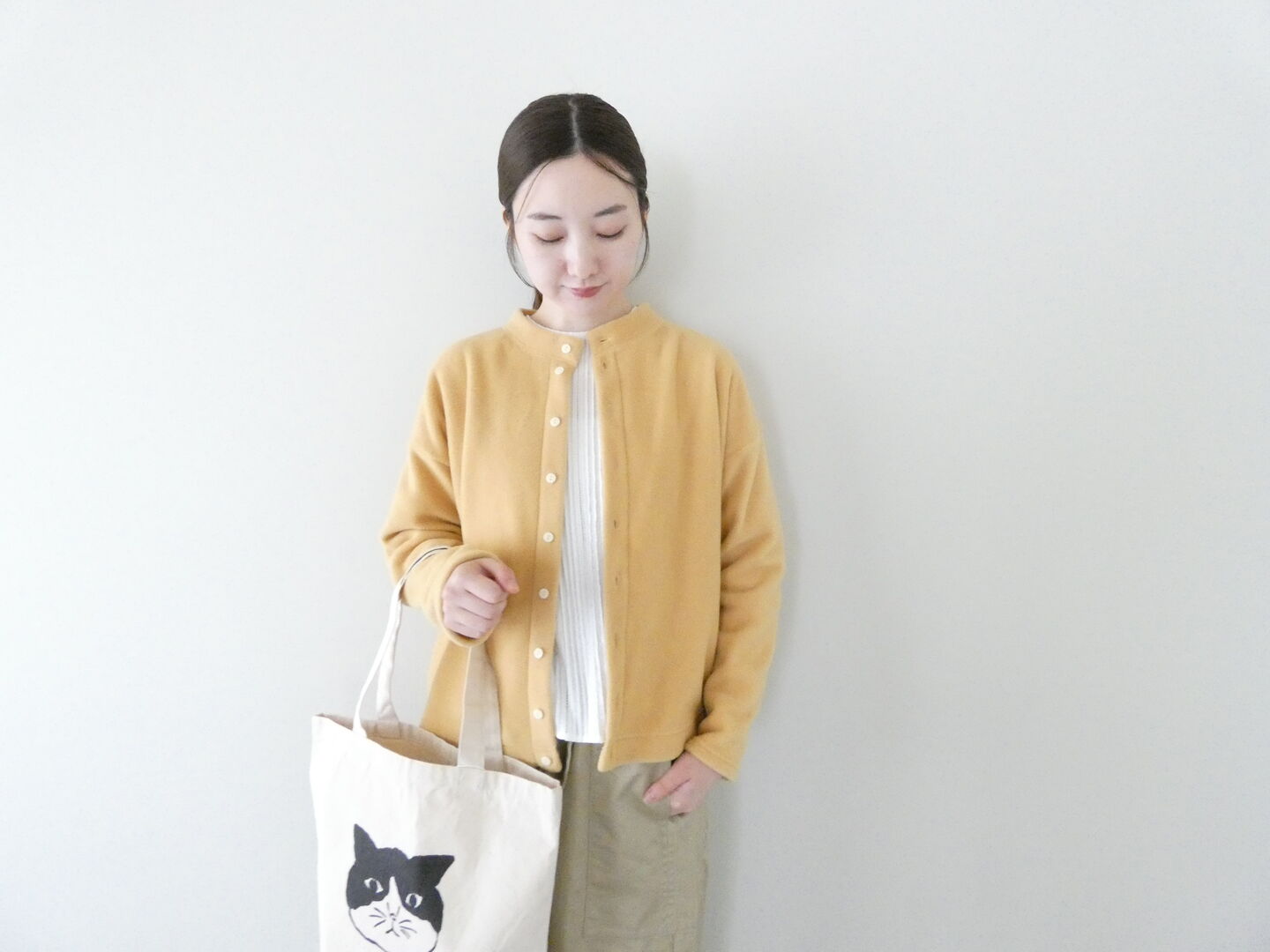 grin(グリン) フリースカーディガンの商品画像1