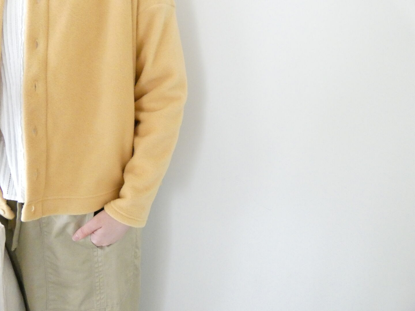 grin(グリン) フリースカーディガンの商品画像5