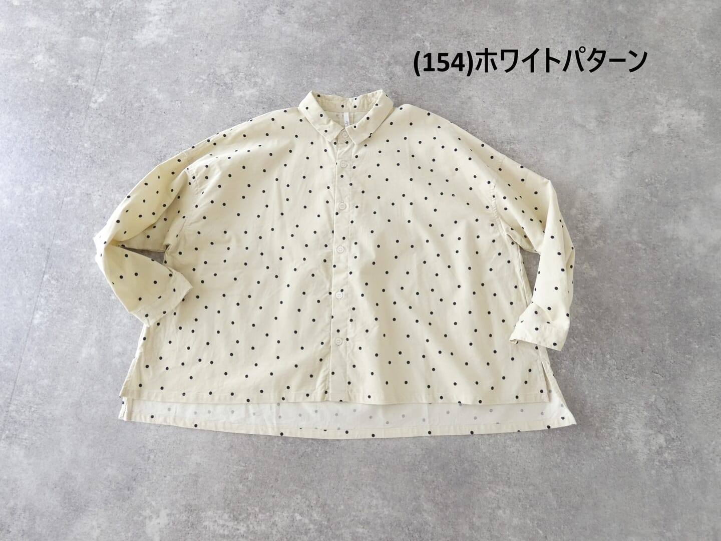 grin(グリン) シャツコールミニドットちび襟シャツの商品画像28