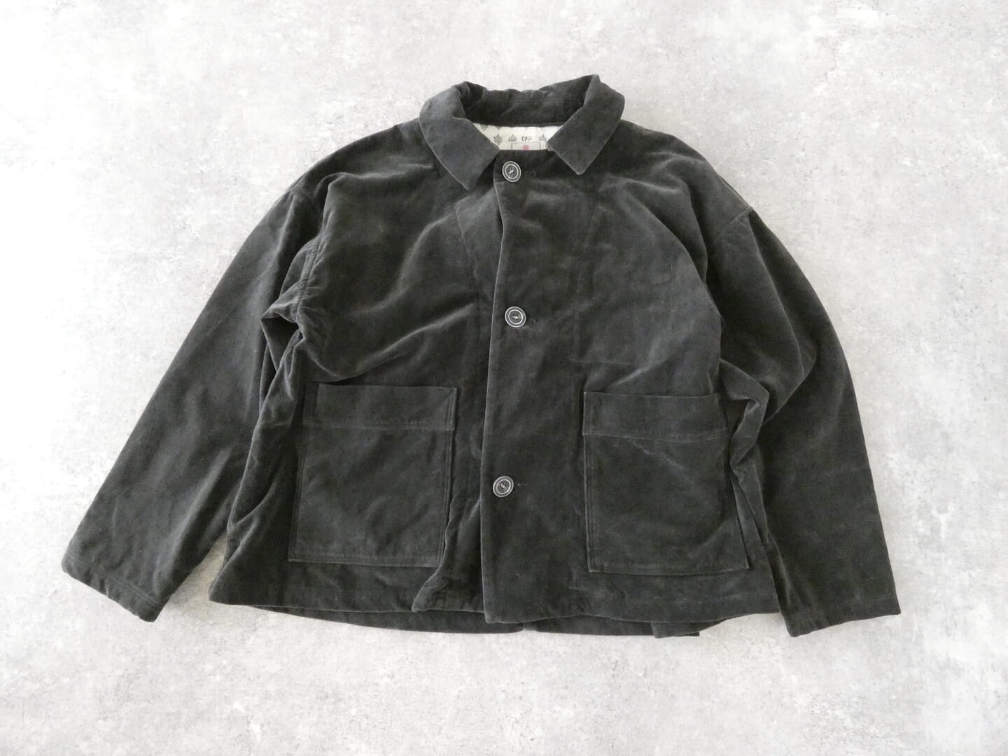 Brocante(ブロカント) 墨染コトンベロアジャケットの商品画像10