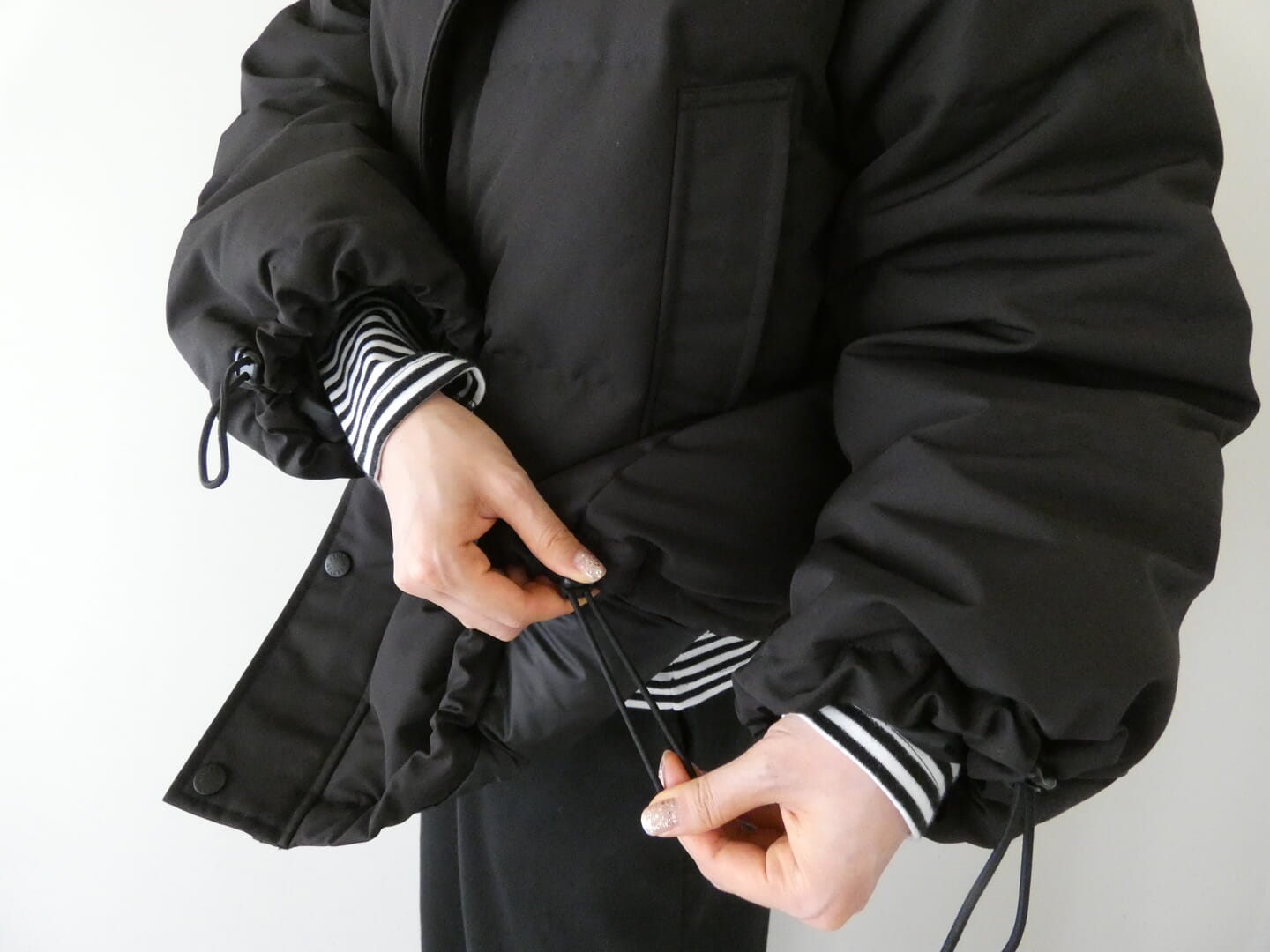 DANTON(ダントン) ポリエステルタッサーダウンフードジャケットの商品画像7