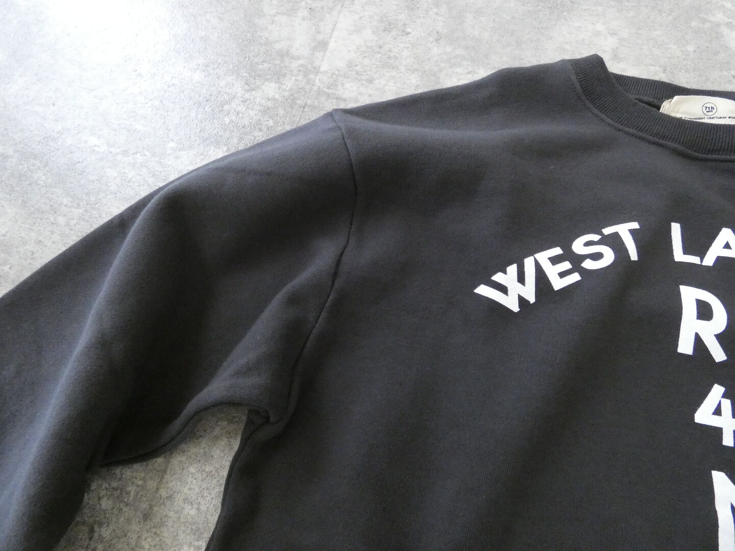 7th GATE(セブンスゲート) ユースフル裏毛リブ付きプリントプルオーバー WEST LAFAYETTEの商品画像33