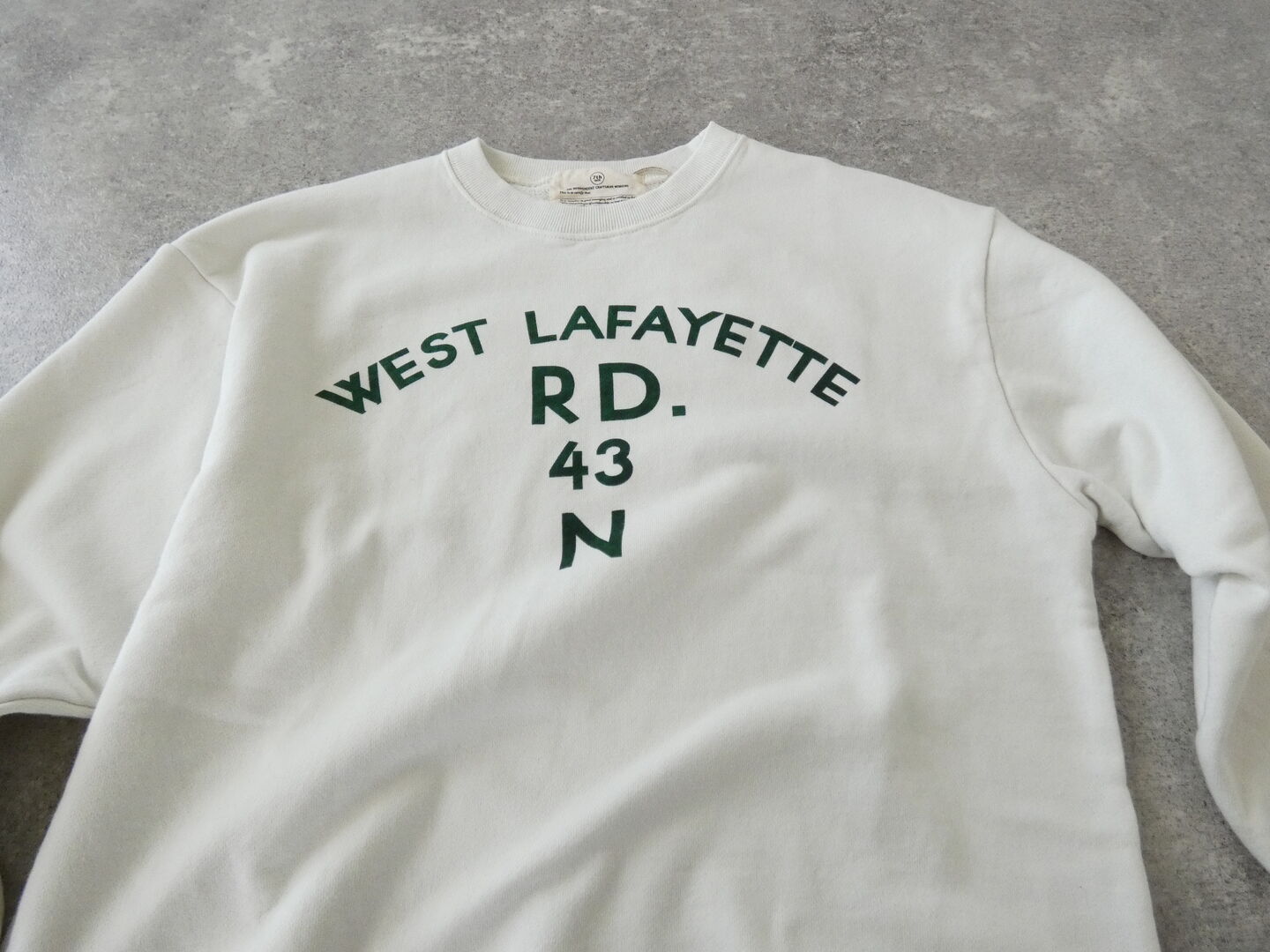 7th GATE(セブンスゲート) ユースフル裏毛リブ付きプリントプルオーバー WEST LAFAYETTEの商品画像44