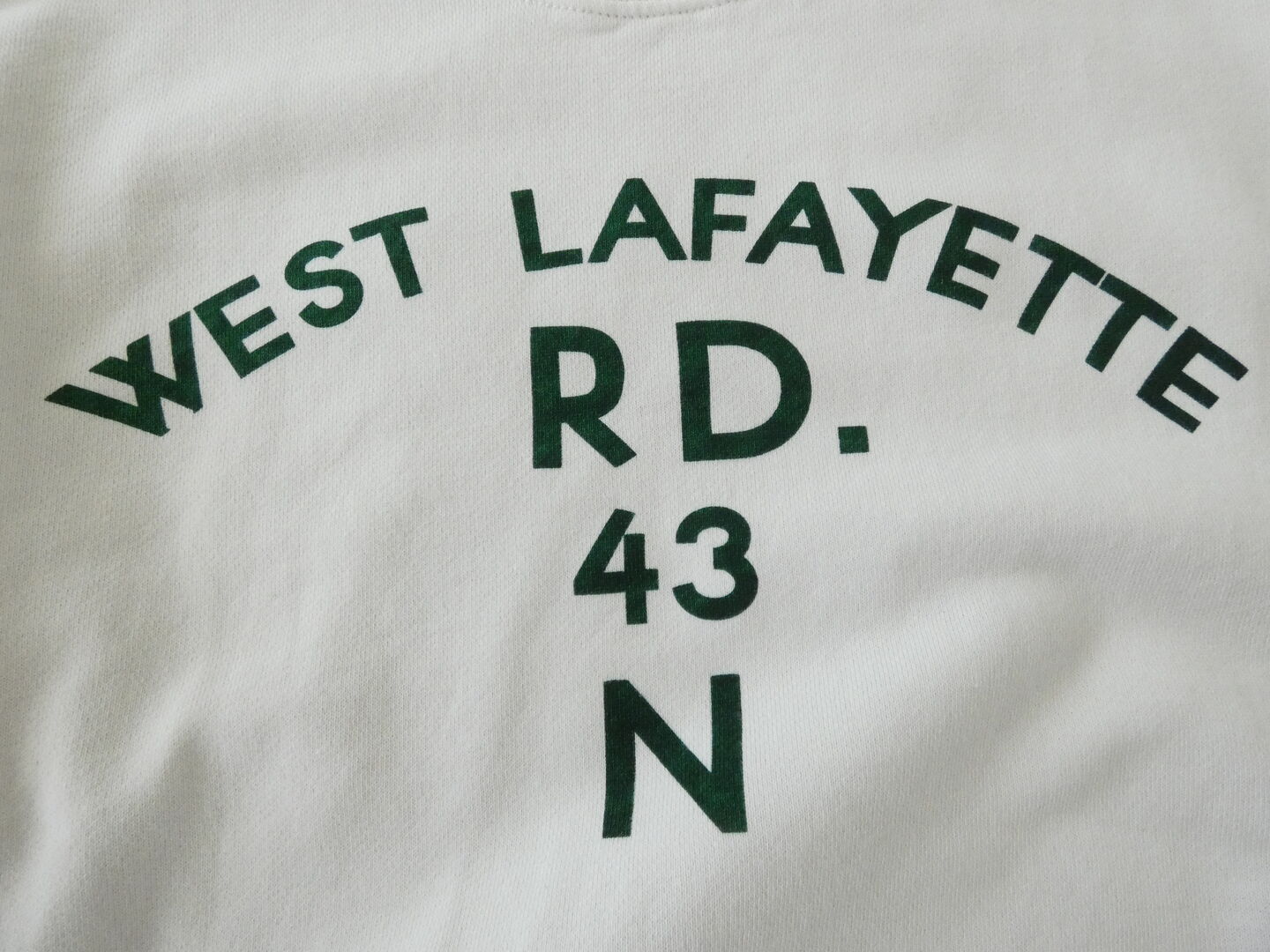 7th GATE(セブンスゲート) ユースフル裏毛リブ付きプリントプルオーバー WEST LAFAYETTEの商品画像46