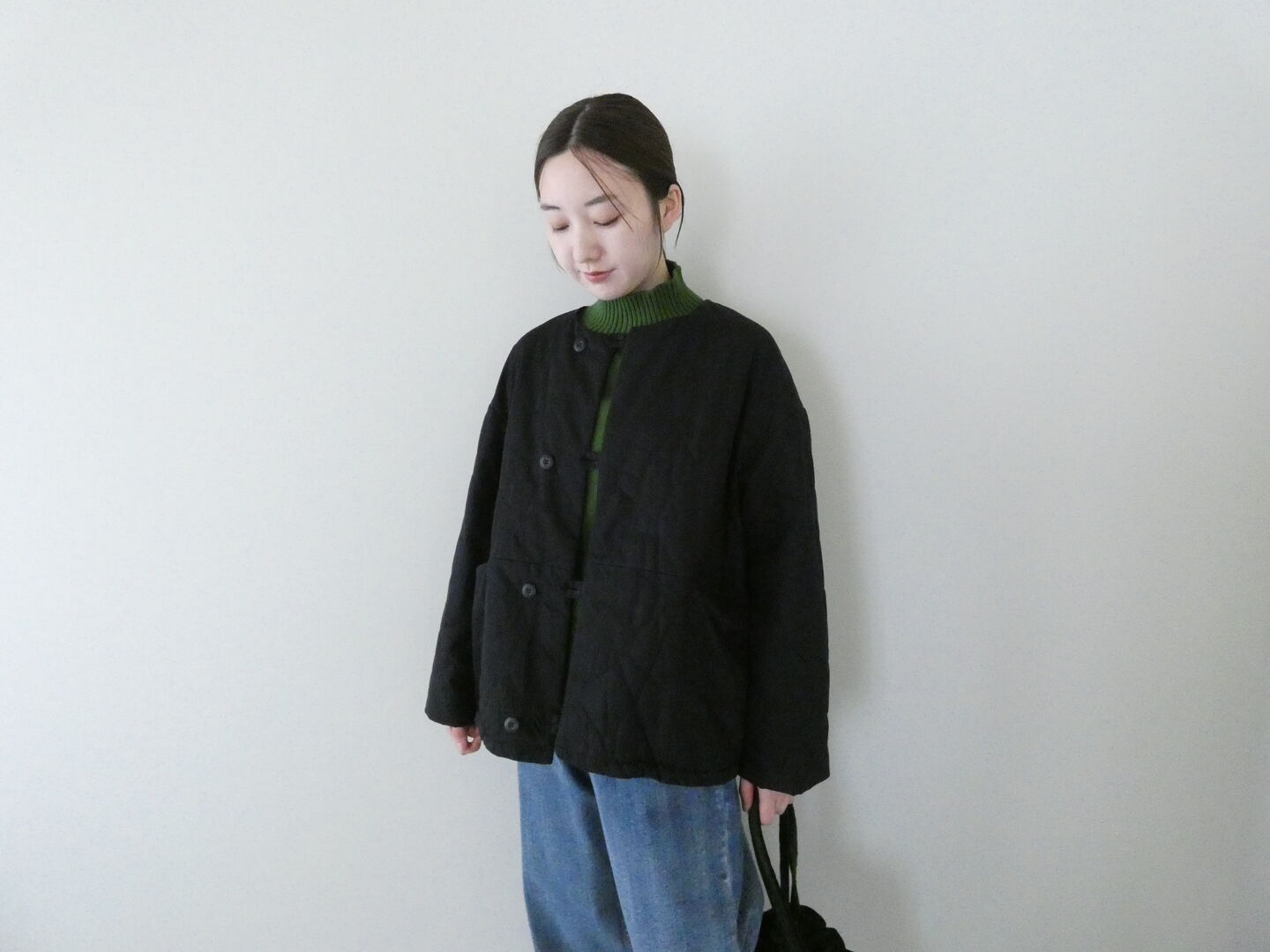 LAITERIE(レイトリー) シャンブレーキルトジャケットの商品画像1