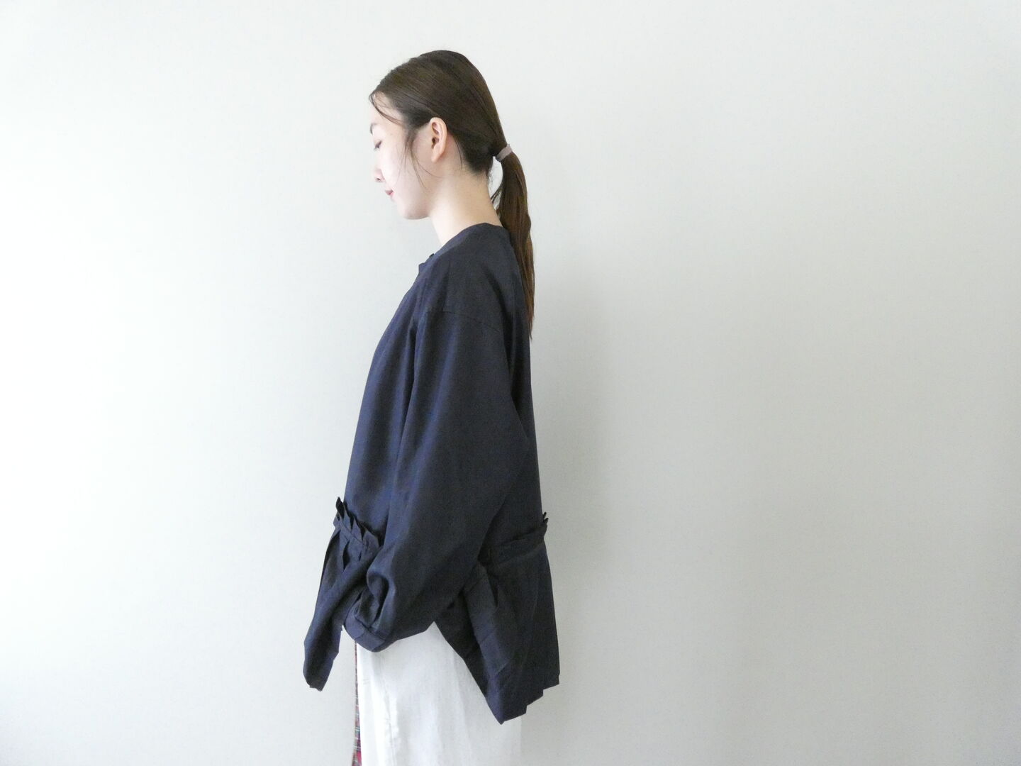 LAITERIE(レイトリー) シャンブレープリーツシャツの商品画像8