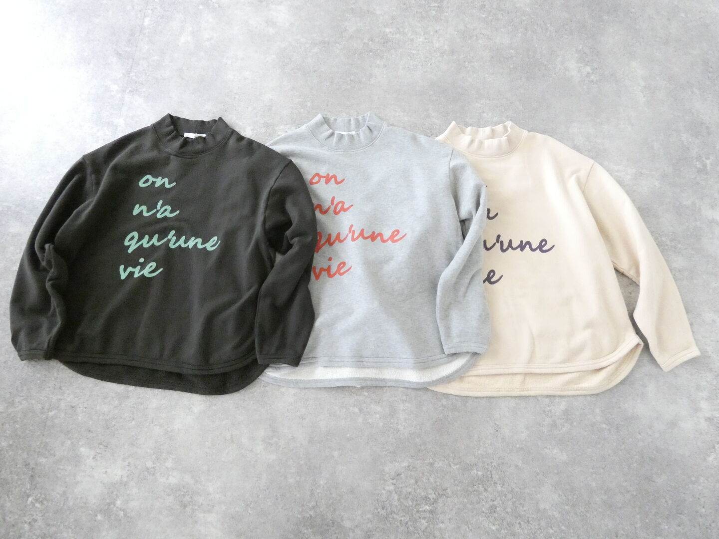 LAITERIE(レイトリー) スタンダード裏毛プリントプルオーバーの商品画像9