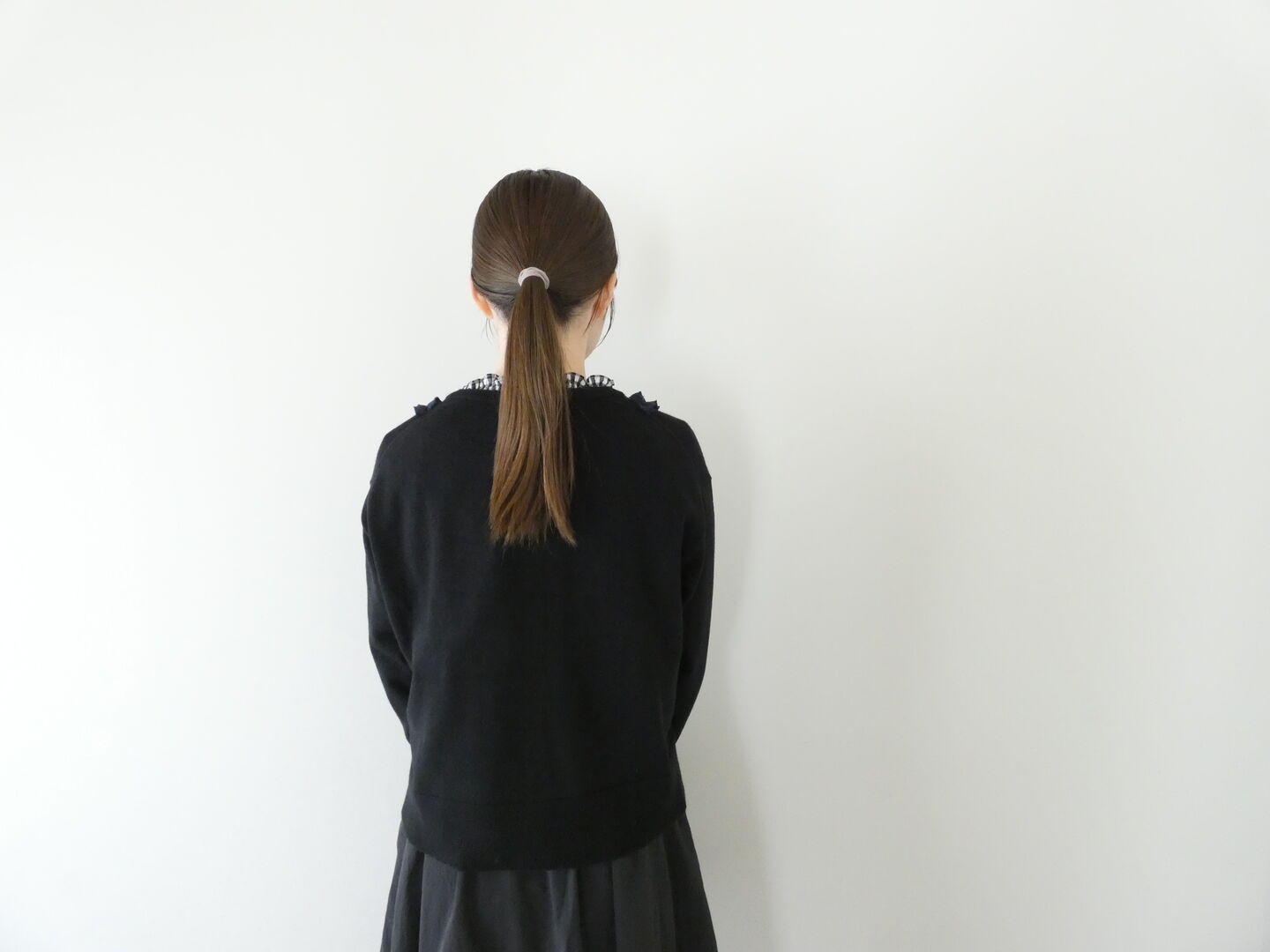 mao made(マオメイド) ふりふりフリルクルーネックカーディガンの商品画像10