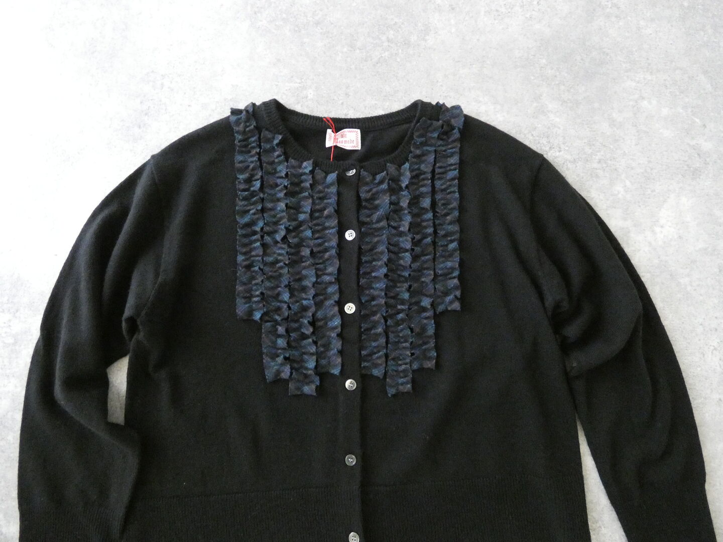 mao made(マオメイド) ふりふりフリルクルーネックカーディガンの商品画像21