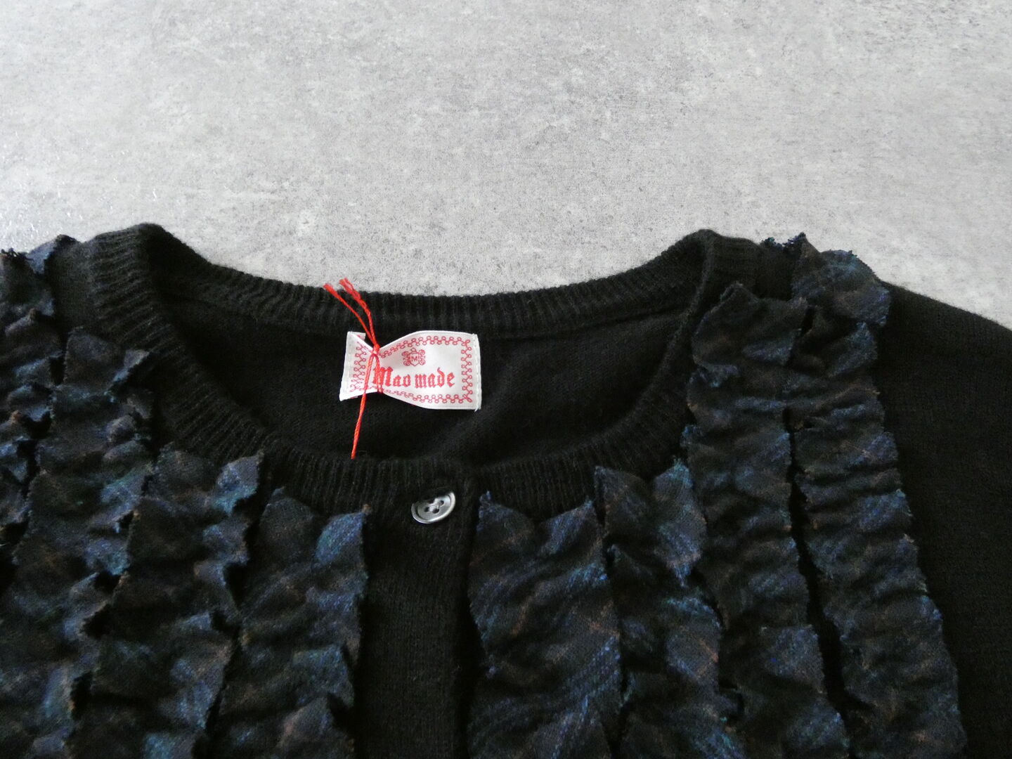mao made(マオメイド) ふりふりフリルクルーネックカーディガンの商品画像22