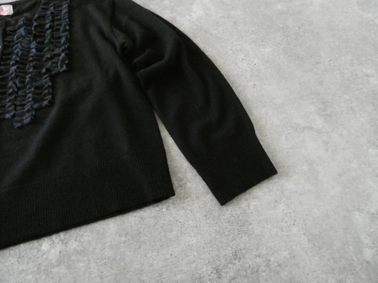 mao made(マオメイド) ふりふりフリルクルーネックカーディガンの商品画像25