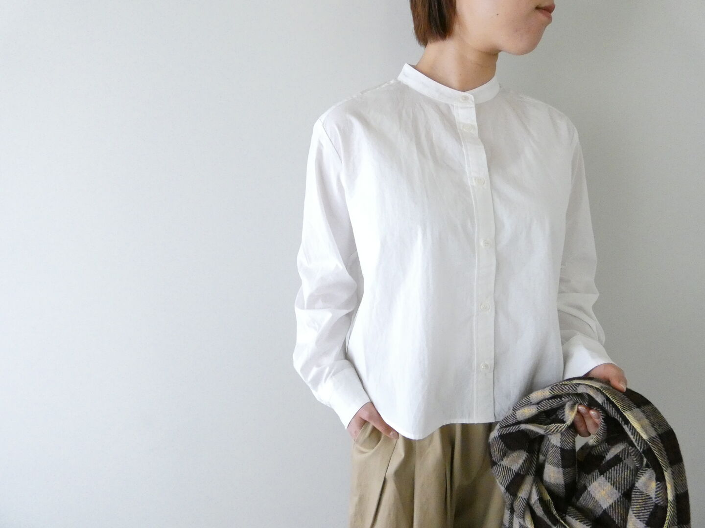 MidiUmi(ミディウミ) daily short shirtの商品画像1