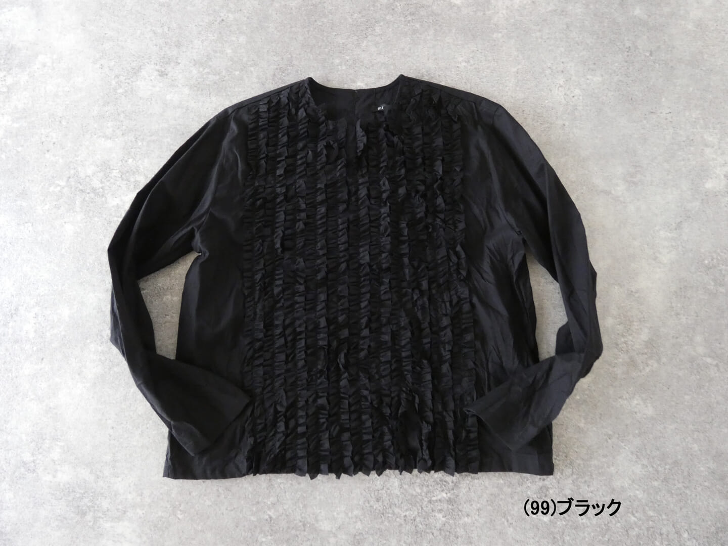 mizuiro ind(ミズイロインド) フリルシャツプルオーバーの商品画像28