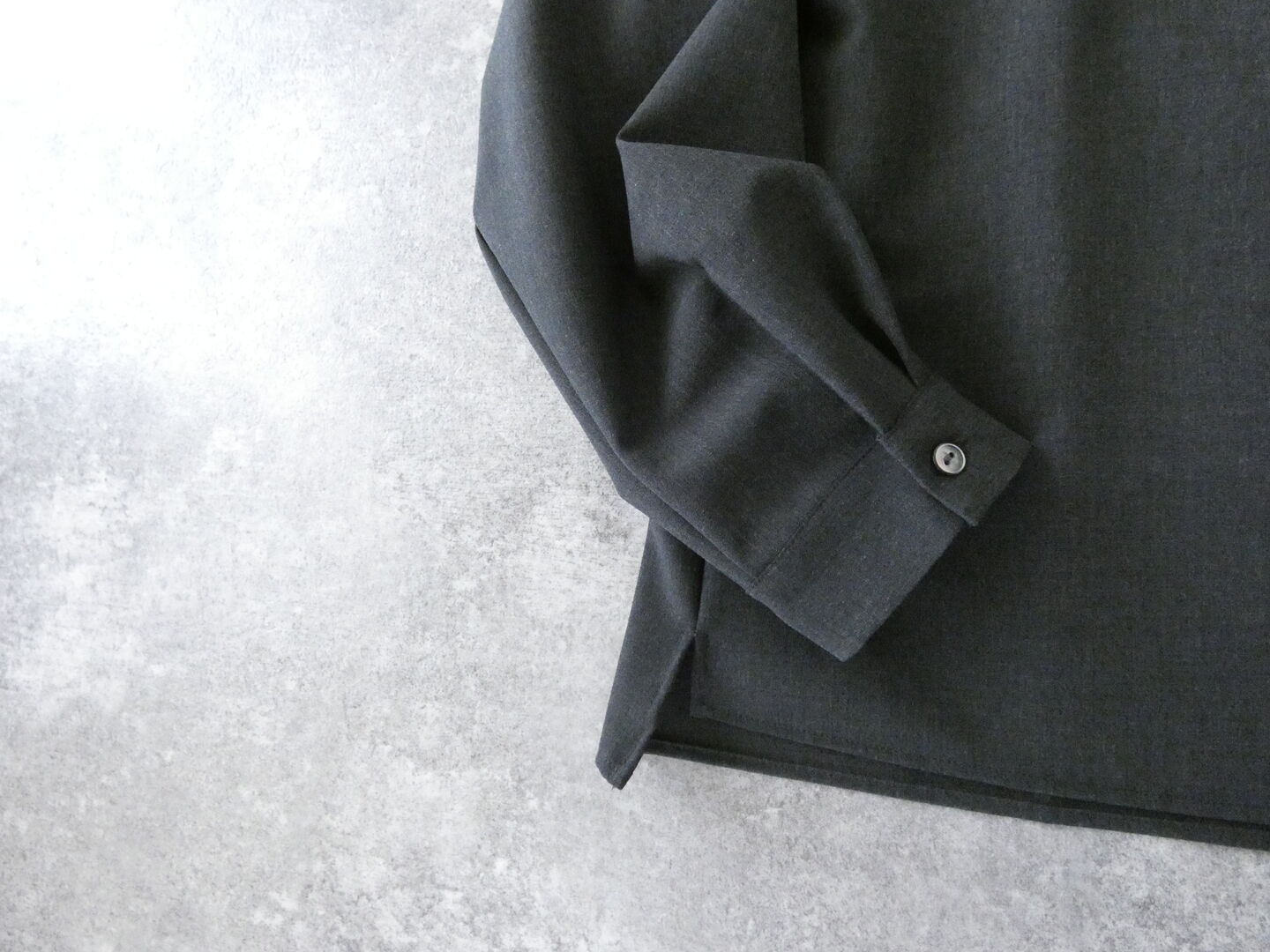 mizuiro ind(ミズイロインド) stand collar P/O shirtの商品画像23