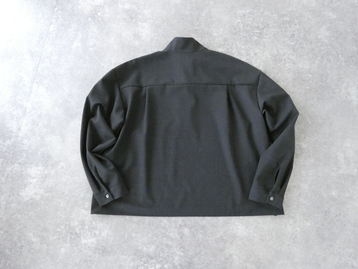 mizuiro ind(ミズイロインド) stand collar P/O shirtの商品画像9