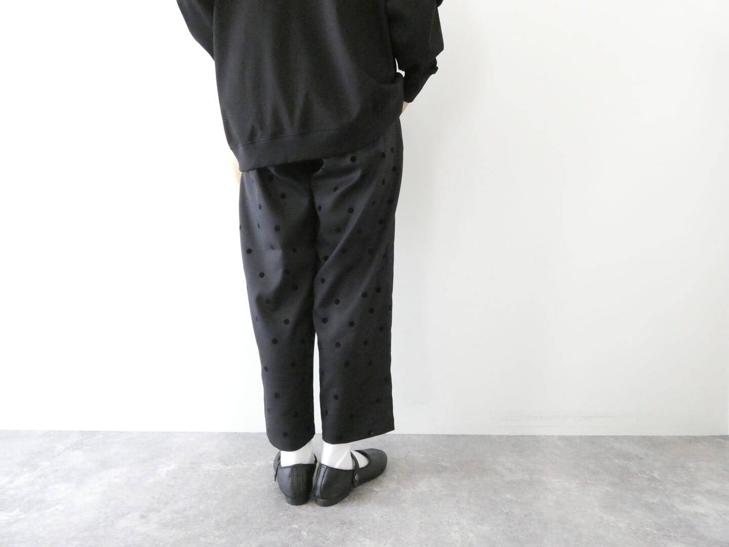 mizuiro ind(ミズイロインド) flocking print pt フロッキングプリントパンツの商品画像2