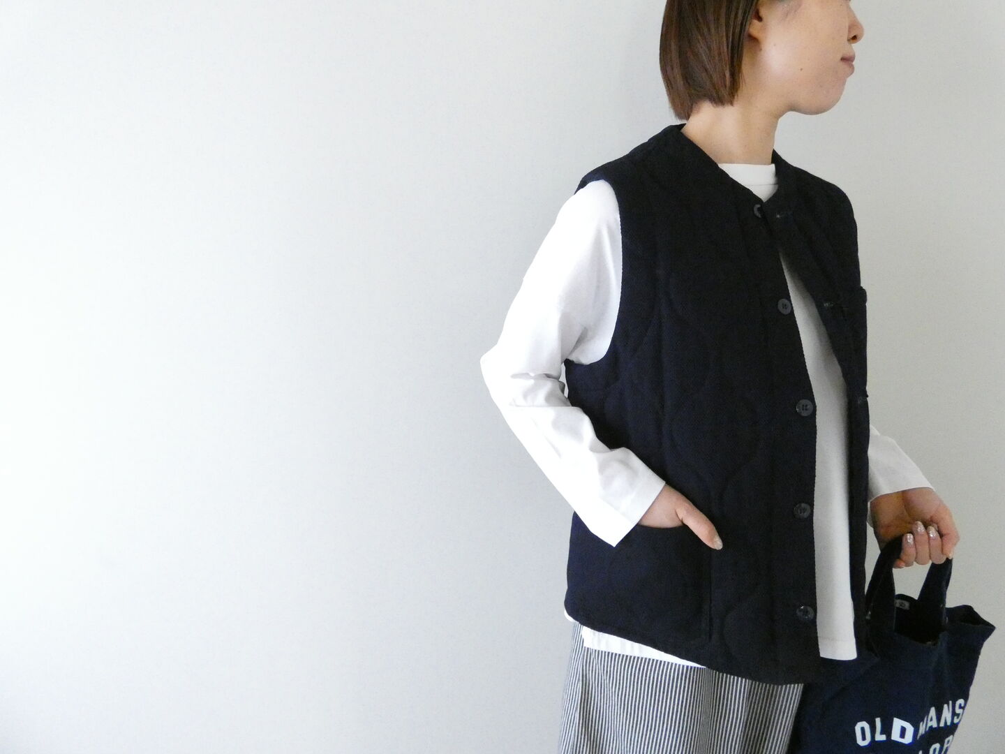 NAPRON(ナプロン) QUILTING VESTの商品画像1