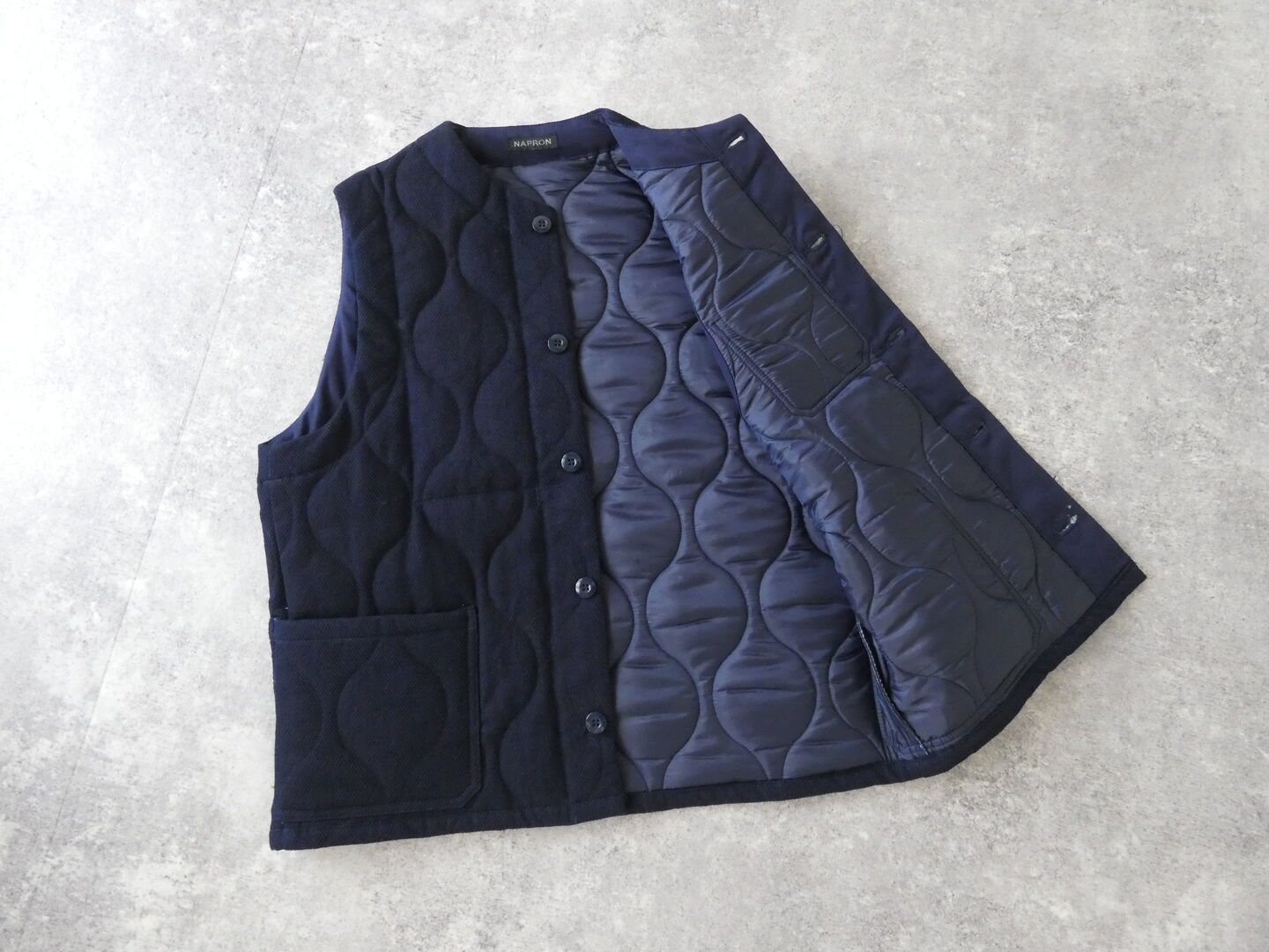 NAPRON(ナプロン) QUILTING VESTの商品画像12