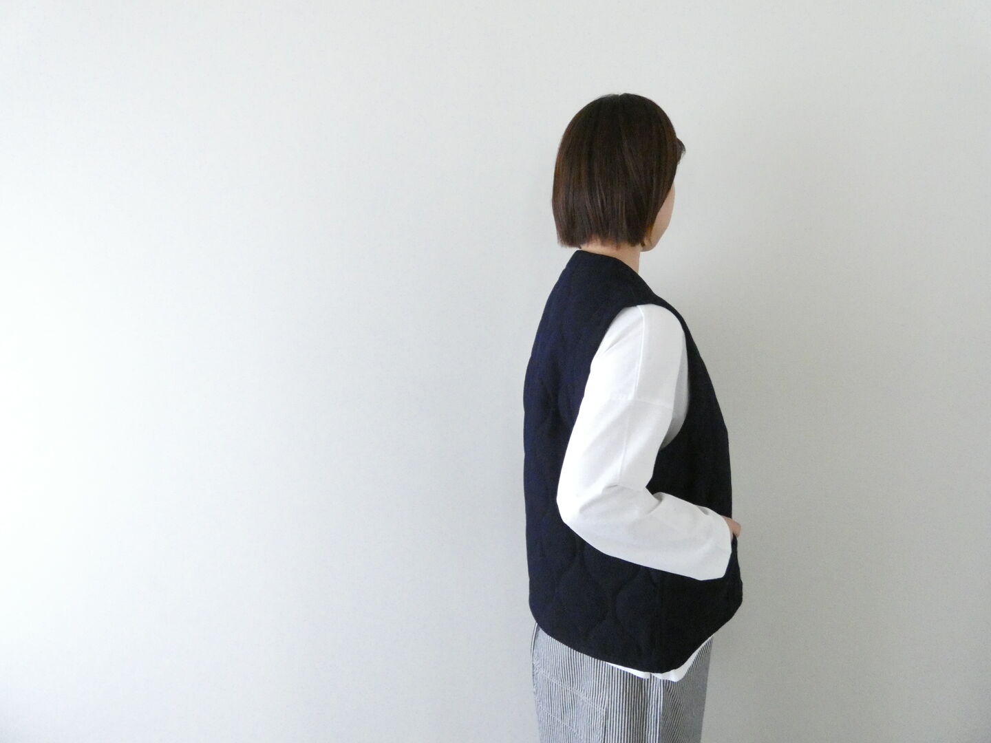 NAPRON(ナプロン) QUILTING VESTの商品画像4