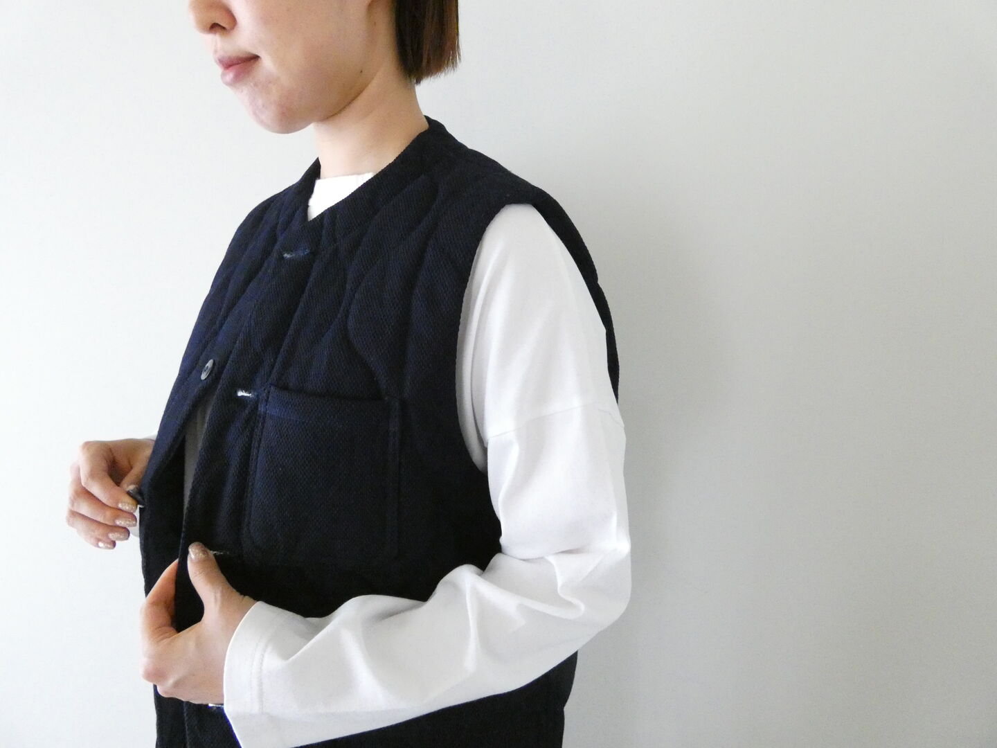 NAPRON(ナプロン) QUILTING VESTの商品画像6