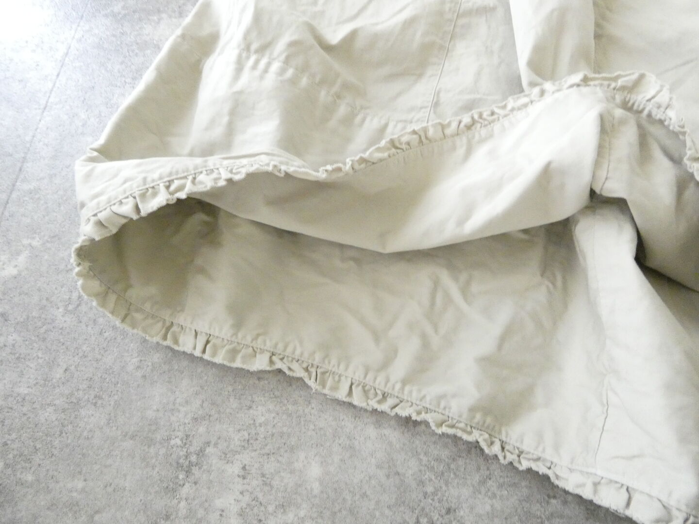 ROBE de PEAU(ローブ デ ポー) コクーンヘムフリルスカートの商品画像27