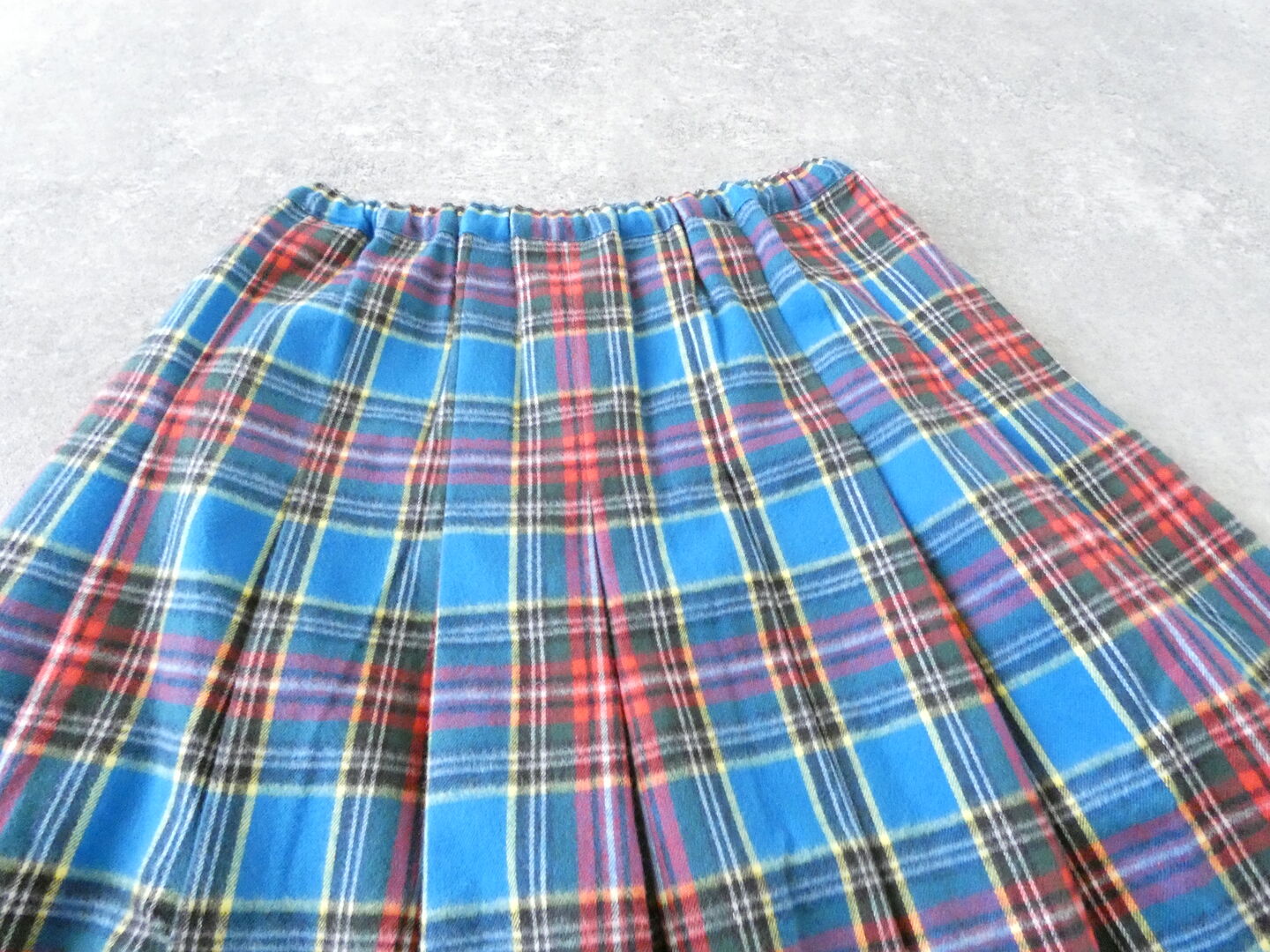 SSC 30/2シャギーチェックタックスカートの商品画像30