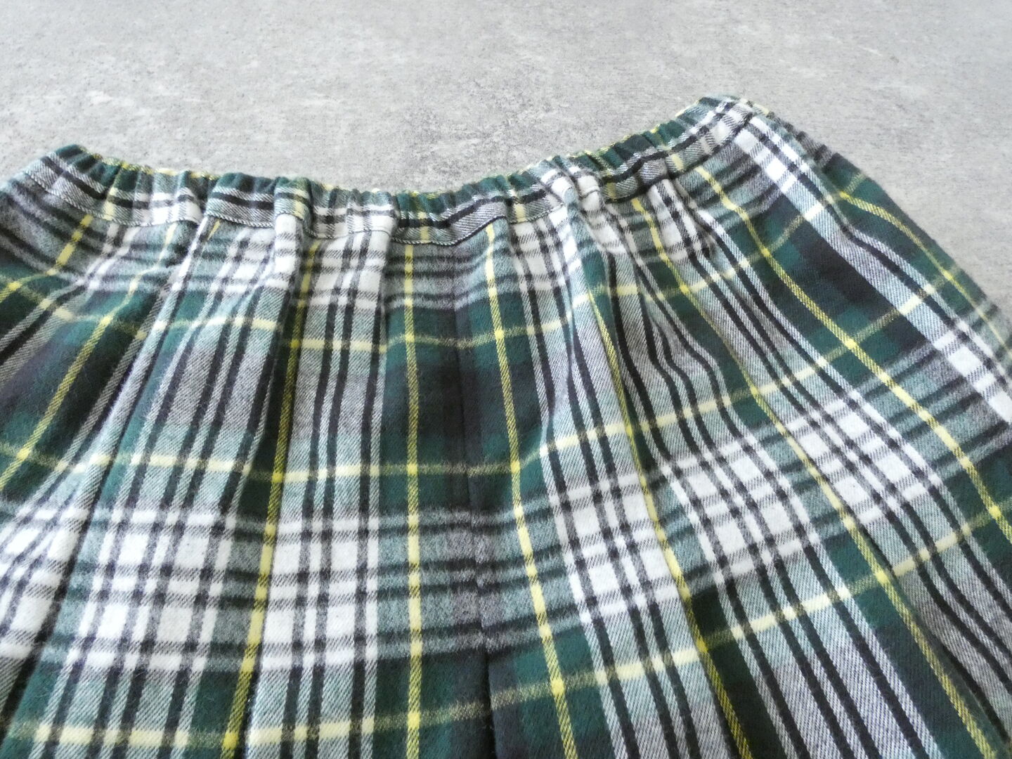 SSC 30/2シャギーチェックタックスカートの商品画像44