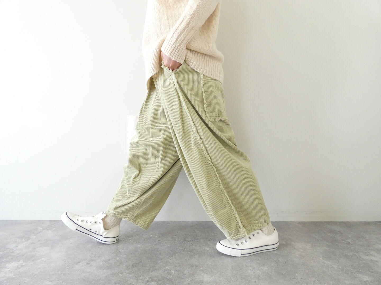 tumugu(ツムグ) 6W太コーデュロイパンツの商品画像8