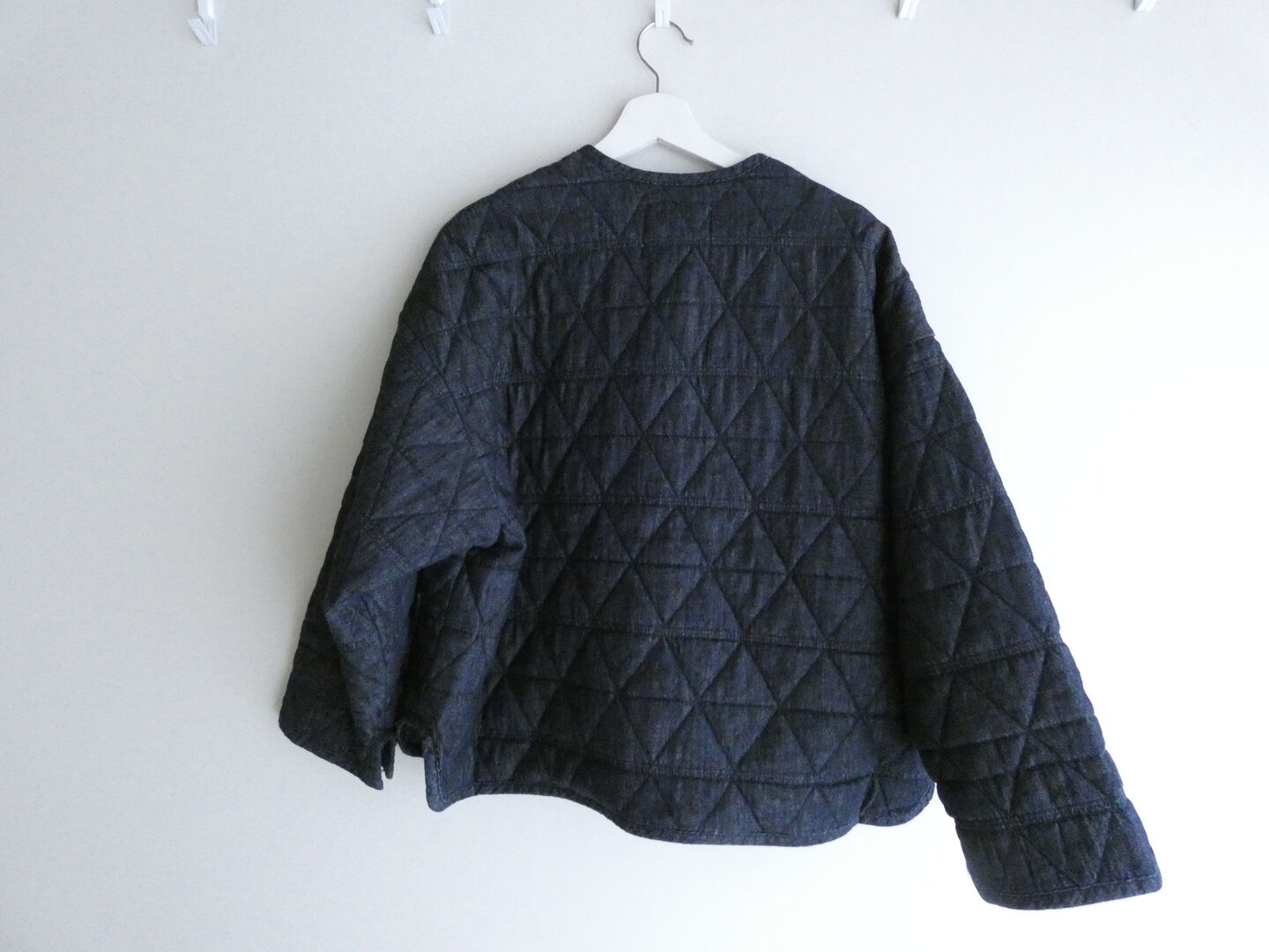 tumugu(ツムグ) コットンリネンデニムキルティングジャケットの商品画像12
