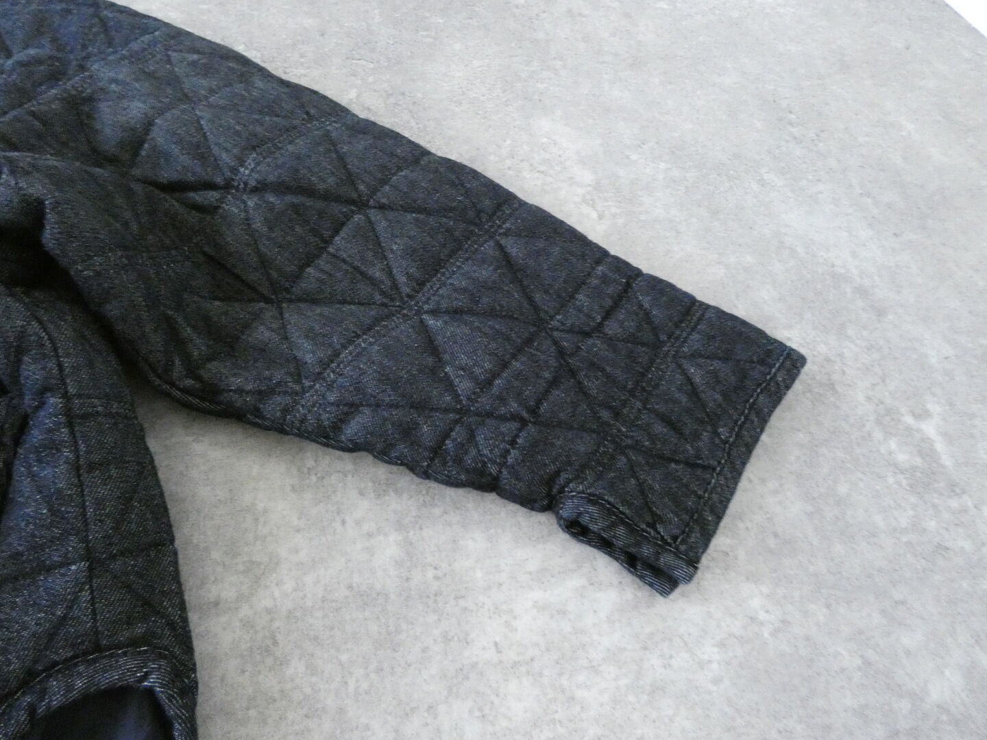 tumugu(ツムグ) コットンリネンデニムキルティングジャケットの商品画像23