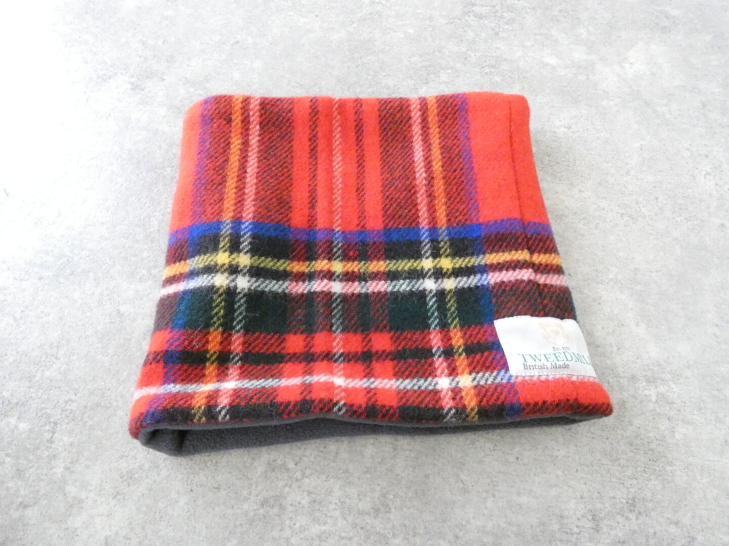 TWEEDMILL(ツイードミル) チェック×フリーススヌードの商品画像2