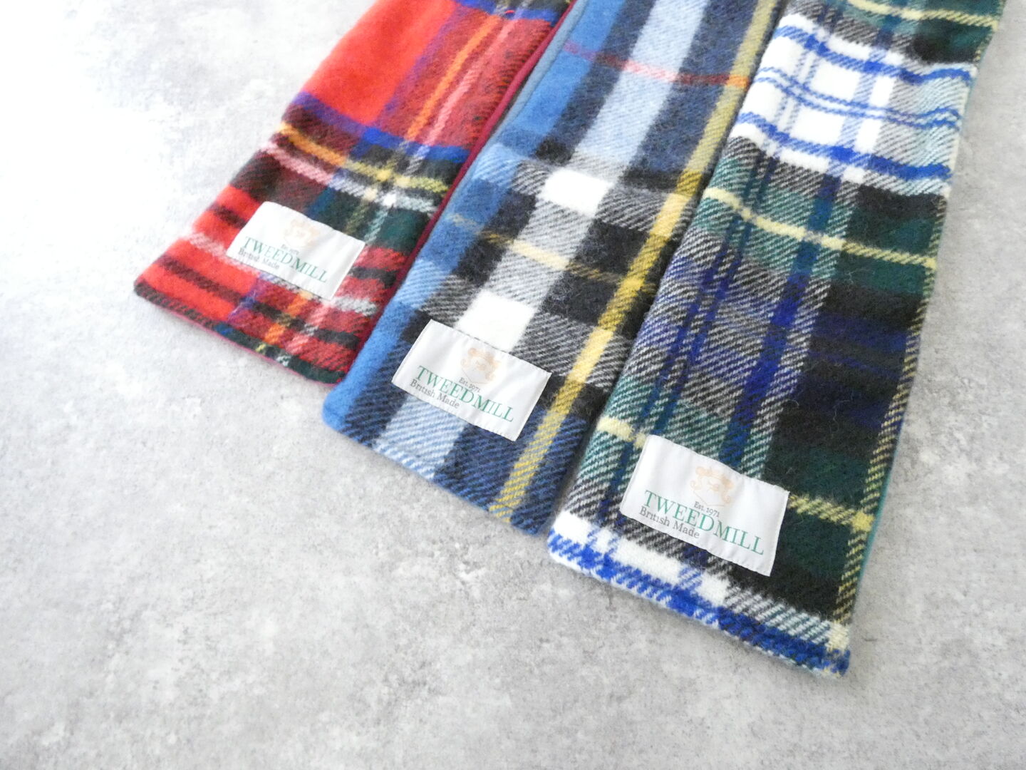 TWEEDMILL(ツイードミル) 別注チェック×フリースマフラーの商品画像10