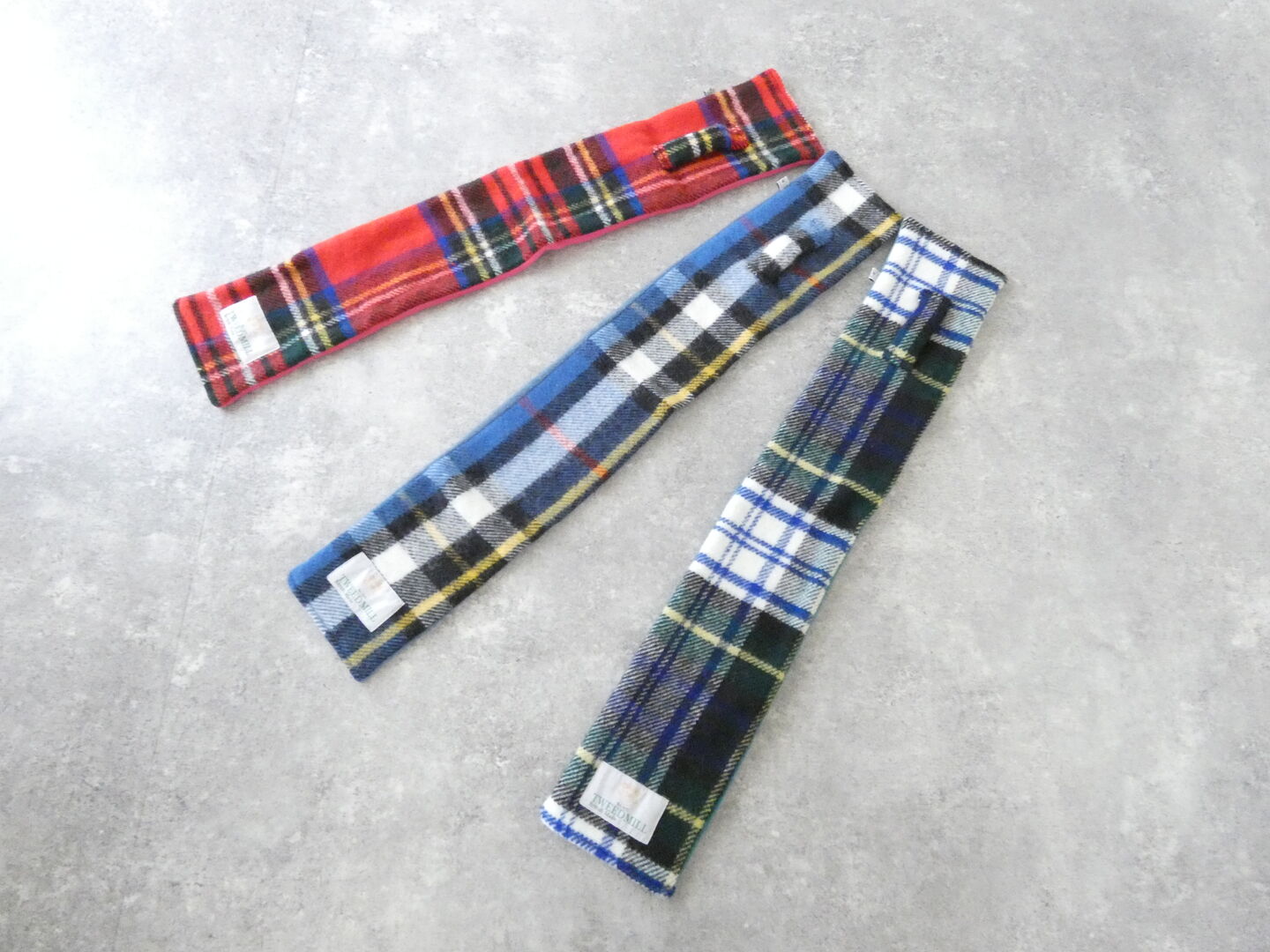 TWEEDMILL(ツイードミル) 別注チェック×フリースマフラーの商品画像2
