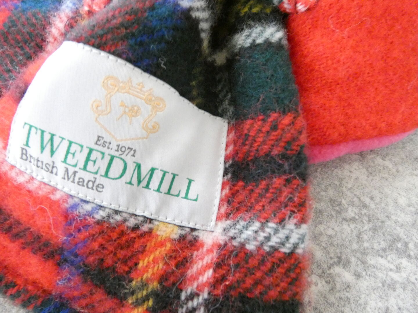 TWEEDMILL(ツイードミル) 別注チェック×フリースマフラーの商品画像61