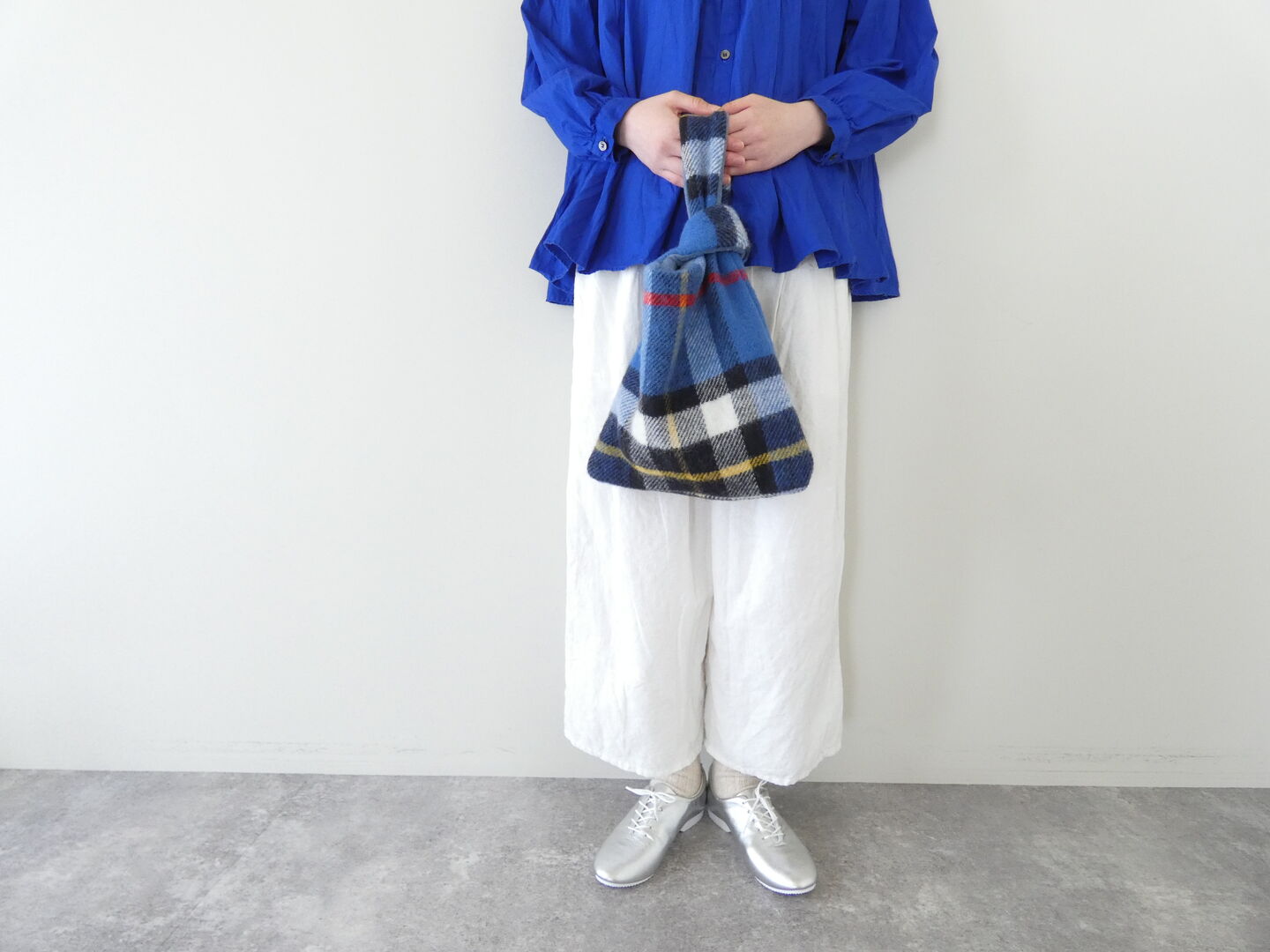 TWEEDMILL(ツイードミル) 別注WプルスルーハンドルリバーシブルBAGの商品画像1