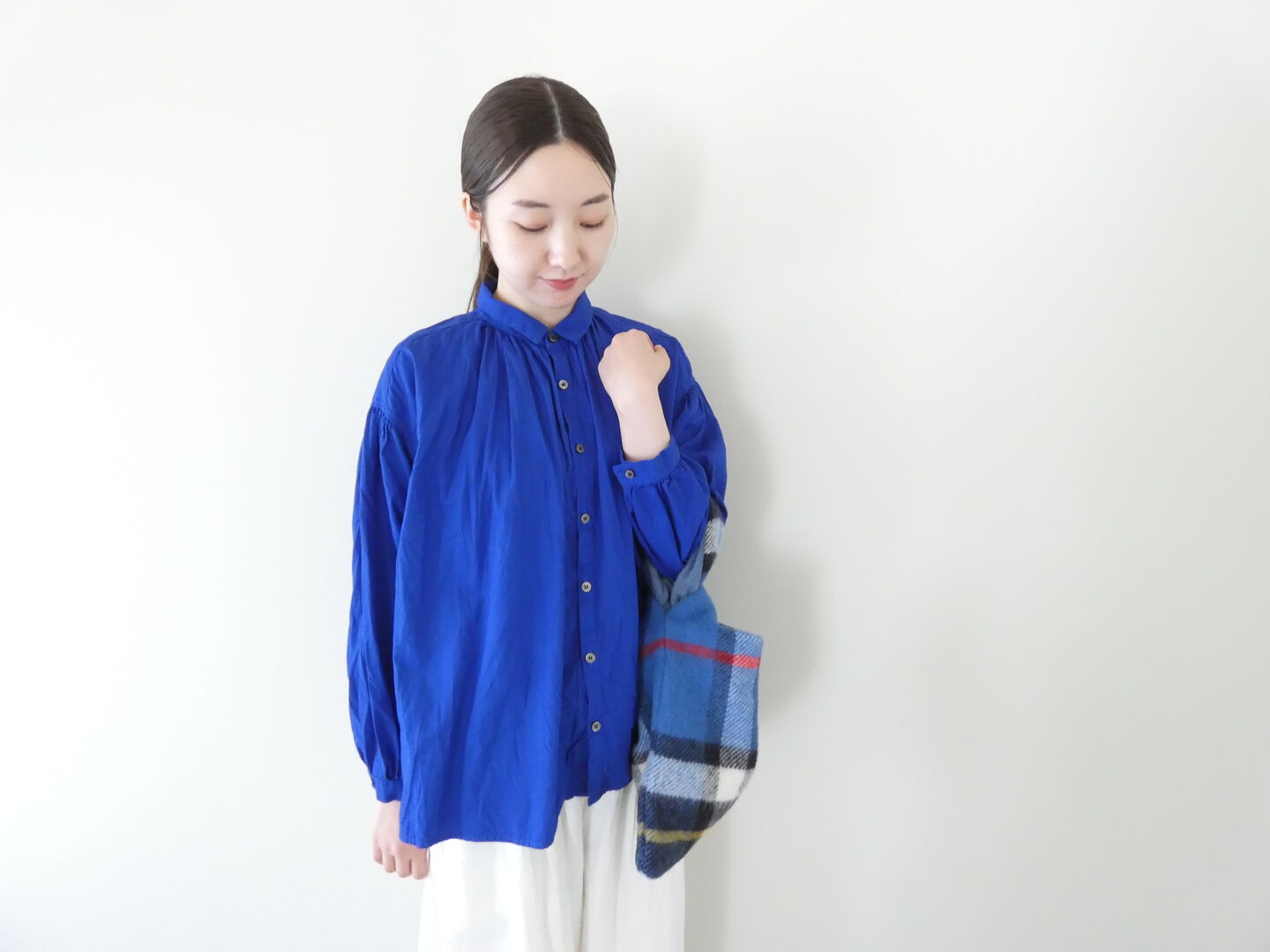 TWEEDMILL(ツイードミル) 別注WプルスルーハンドルリバーシブルBAGの商品画像3