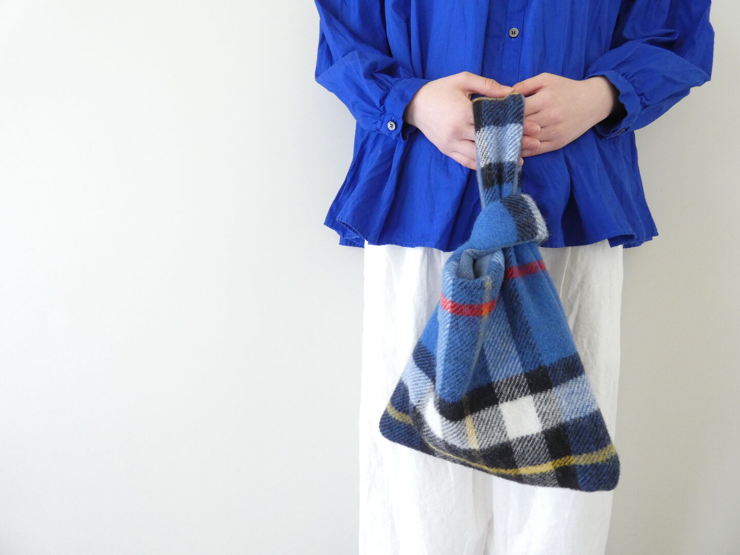 TWEEDMILL(ツイードミル) 別注WプルスルーハンドルリバーシブルBAGの商品画像4