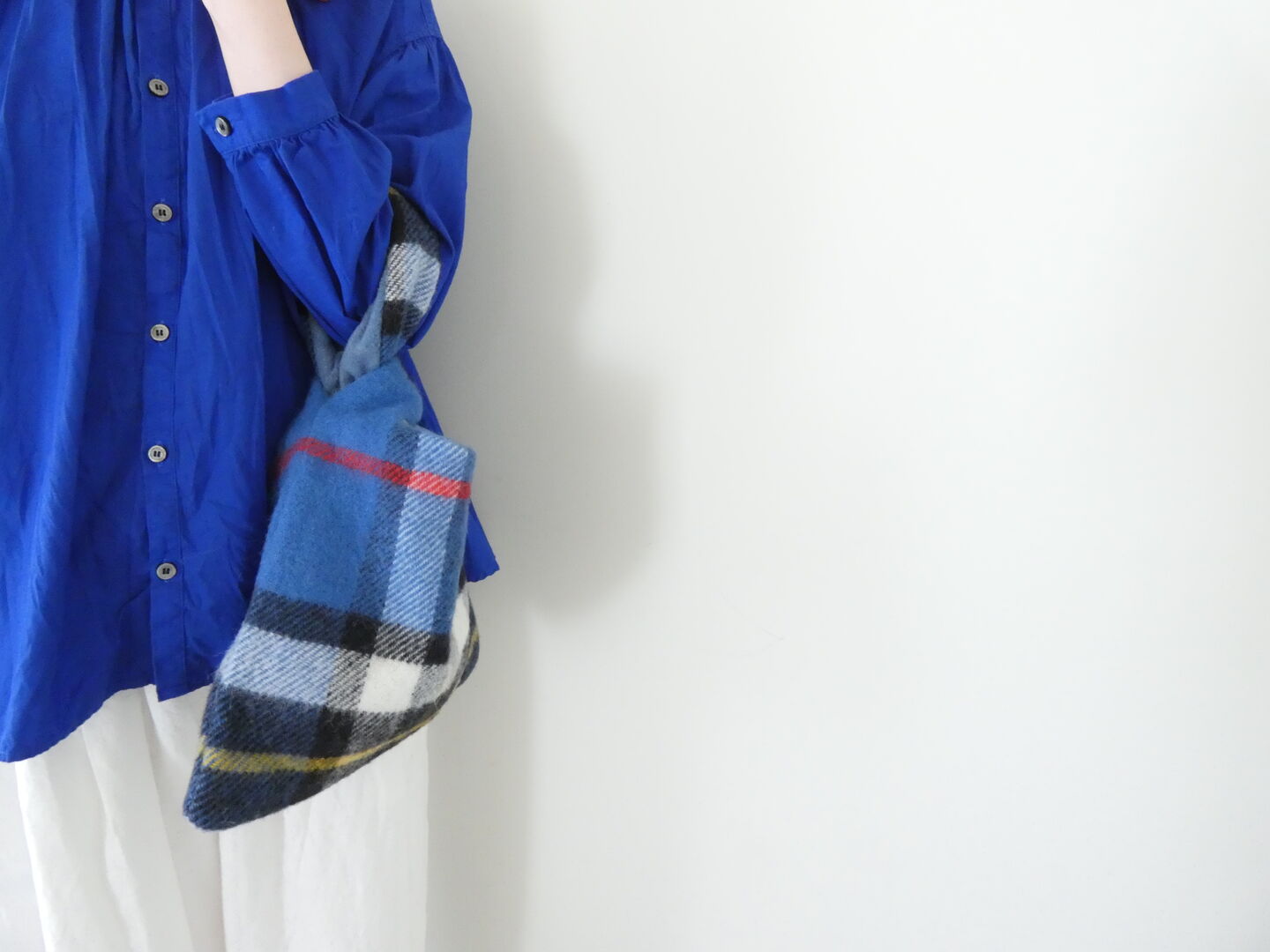 TWEEDMILL(ツイードミル) 別注WプルスルーハンドルリバーシブルBAGの商品画像6