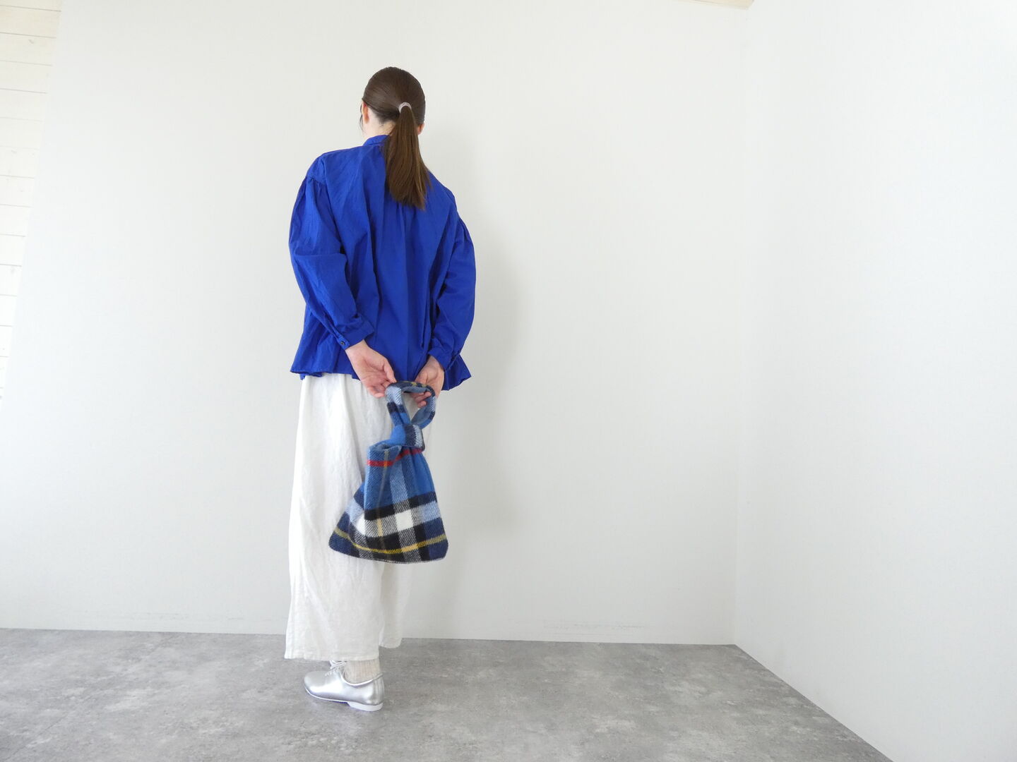 TWEEDMILL(ツイードミル) 別注WプルスルーハンドルリバーシブルBAGの商品画像7