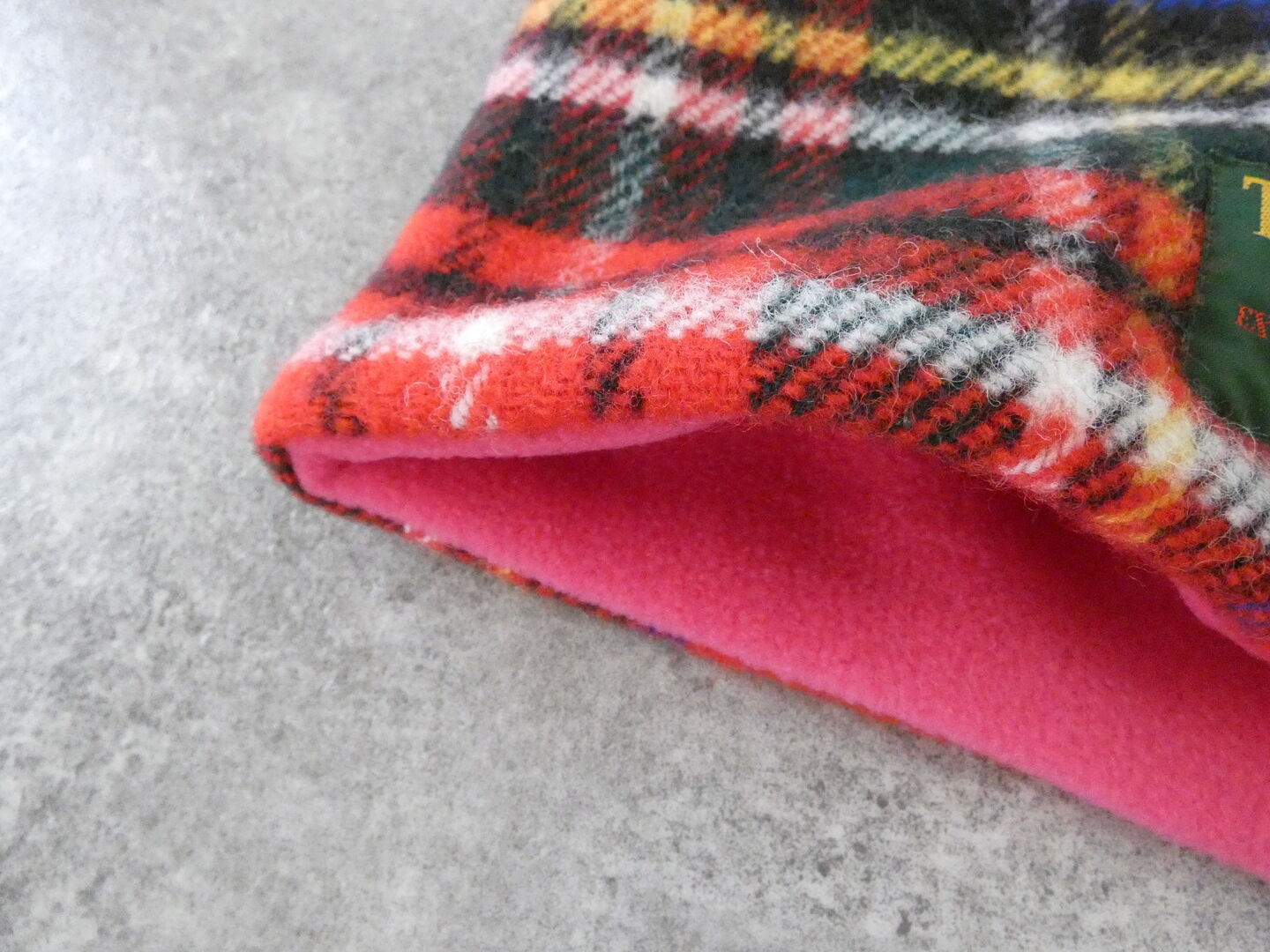 TWEEDMILL(ツイードミル) 別注チェック×フリーススヌード20cmの商品画像32