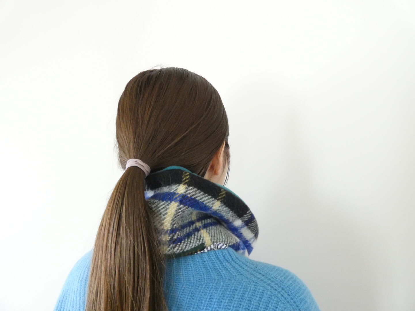TWEEDMILL(ツイードミル) 別注チェック×フリーススヌード20cmの商品画像4
