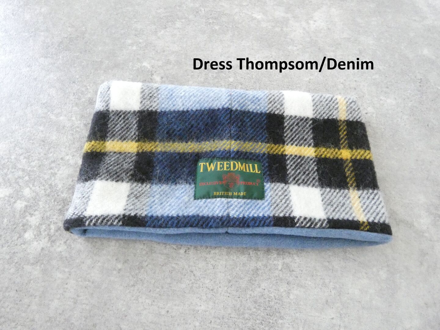 TWEEDMILL(ツイードミル) 別注チェック×フリーススヌード20cmの商品画像56