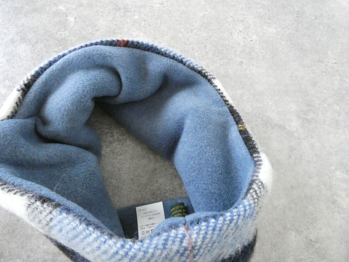 TWEEDMILL(ツイードミル) 別注チェック×フリーススヌード20cmの商品画像61