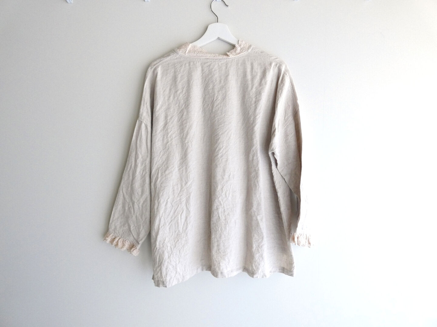 ichiAntiquite's(イチアンティークス) LINEN CANVAS BRUSHED WASHER PULLOVERの商品画像12