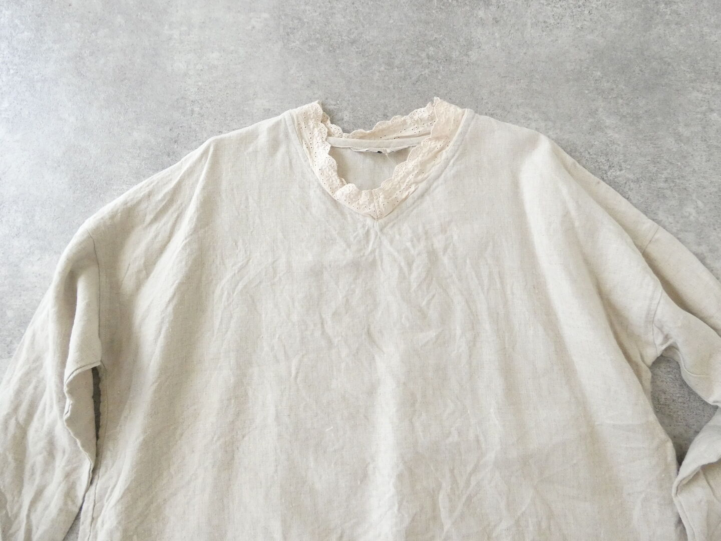 ichiAntiquite's(イチアンティークス) LINEN CANVAS BRUSHED WASHER PULLOVERの商品画像21