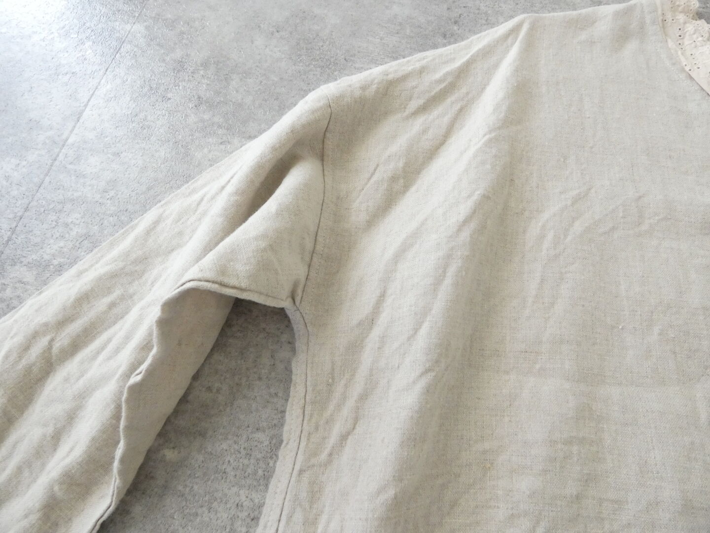 ichiAntiquite's(イチアンティークス) LINEN CANVAS BRUSHED WASHER PULLOVERの商品画像23