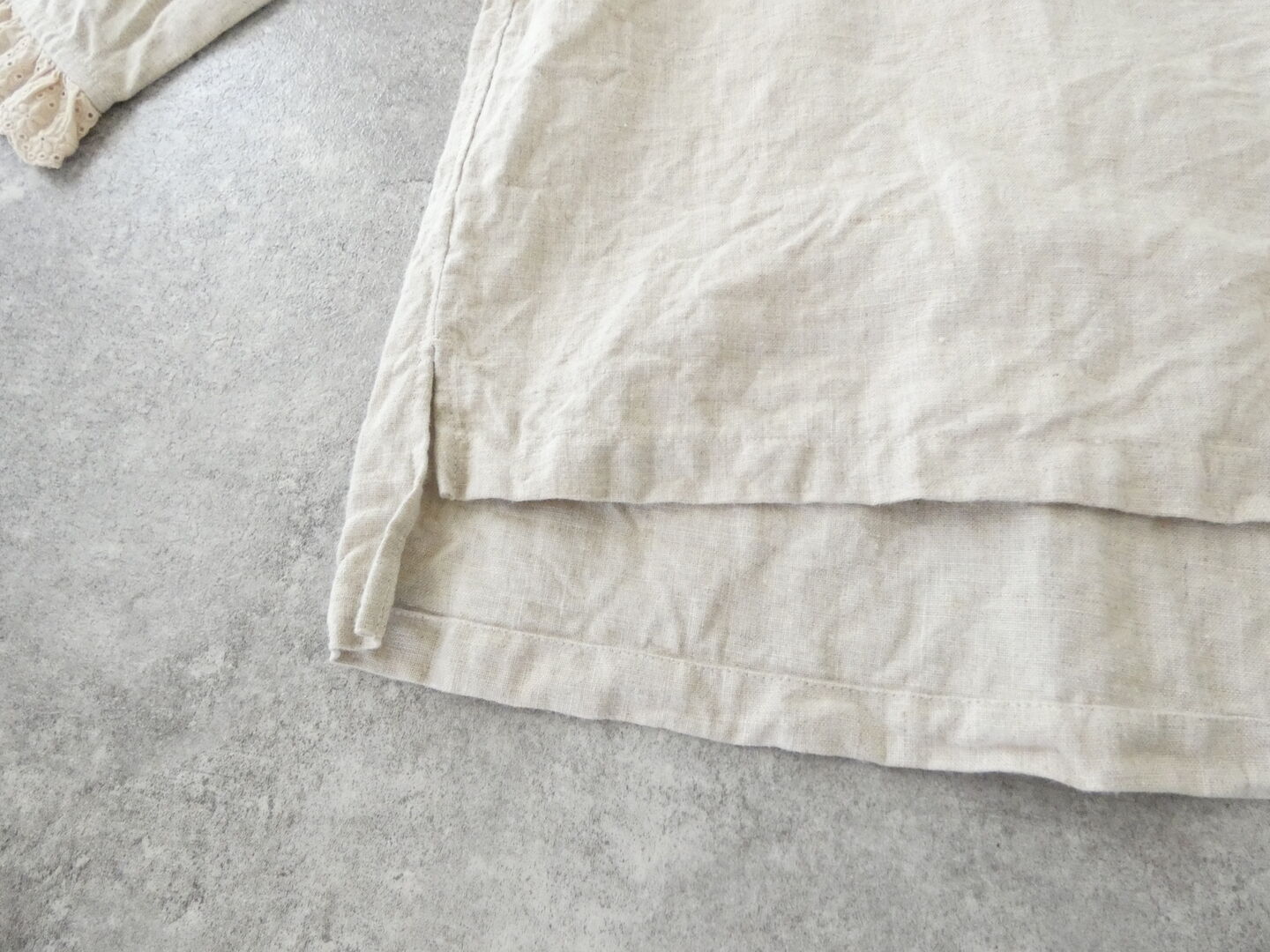 ichiAntiquite's(イチアンティークス) LINEN CANVAS BRUSHED WASHER PULLOVERの商品画像26