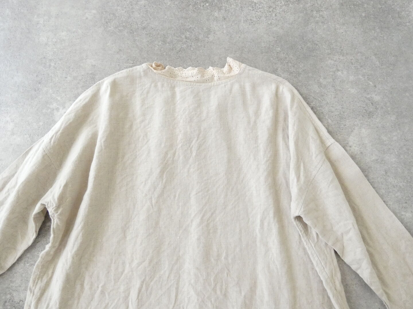 ichiAntiquite's(イチアンティークス) LINEN CANVAS BRUSHED WASHER PULLOVERの商品画像28